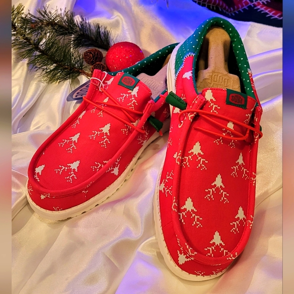 Hey Dude Wally Christmas Sweater